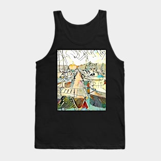 Marseille, motif 10 Tank Top